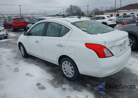 2012 Nissan Versa 1.6 Sv из США, поврежденный, VIN 3N1CN7AP5CL931042